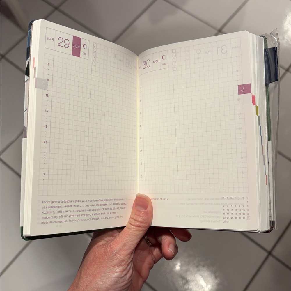 Hobonichi Techo Notebook - Multicolor - Picture 3 of 7